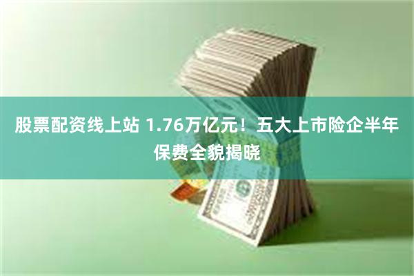 股票配资线上站 1.76万亿元！五大上市险企半年保费全貌揭晓