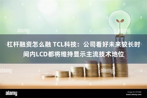 杠杆融资怎么融 TCL科技：公司看好未来较长时间内LCD都将维持显示主流技术地位